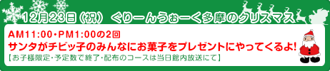 ぐりーんうぉーく多摩のクリスマス